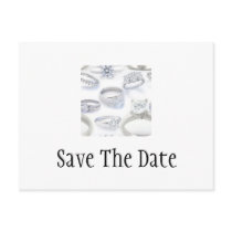 Wedding Rings Post Card