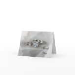 Wedding Rings Thank You Note Card