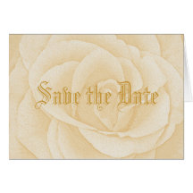Wedding rose invitation. Save the Date Cards