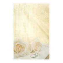 Wedding Roses Stationery Design