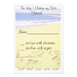 Wedding RSVP Personalized Announcement