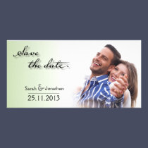 Wedding Save the Date Announcement Plain Simple photo cards