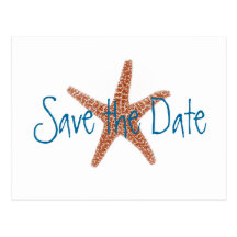 Wedding - Save the Date.blue Postcards
