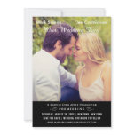 Wedding Save the Date Card | Movie Poster Design