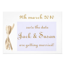 wedding save the date custom announcements