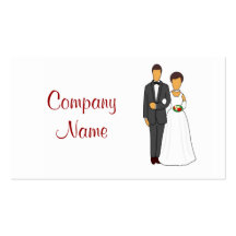 Wedding Services Business Card Template