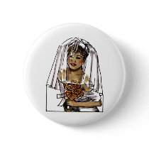 Wedding Shower 6 Pinback Buttons