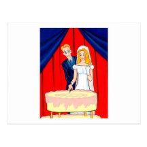 Wedding Stamps 2 Postcard