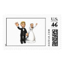 Wedding Stamps - Bride and Groom