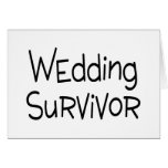 Wedding Survivor Greeting Cards