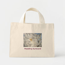 Wedding Survivors! Tote bag gifts White Magnolias