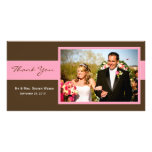Wedding Thank You Card Custom Photo Card