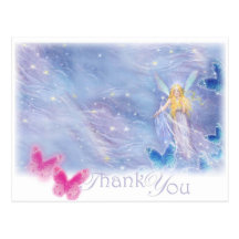 WEDDING THANK YOU FAIRY POSTCARDS