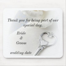 wedding thank you gift mousepad