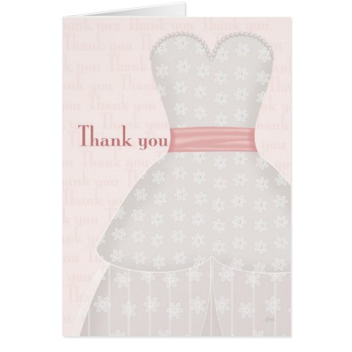 Wedding Thank You Note Card