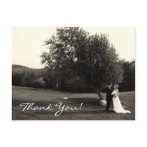 Wedding Thank you Postcards