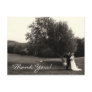 Wedding Thank you Postcards