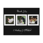 Wedding Thank you postcards insert your photos