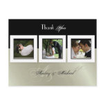 Wedding Thank you postcards insert your photos