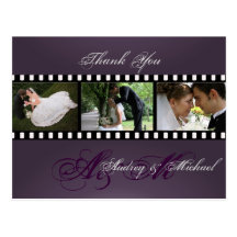 Wedding Thank you postcards insert your photos