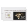 Wedding Thank You with Monogram Logo Photo Card