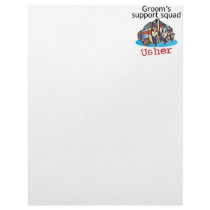 Wedding Usher Custom Letterhead
