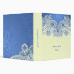 Wedding Victorian Blue Floral Binder