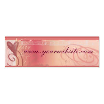 Wedding website cards business card templates