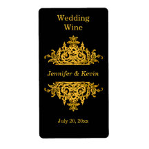 Wedding Wine Label