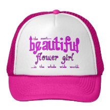 Weddings Favours & Tokens : Beautiful Flower Girl Mesh Hats