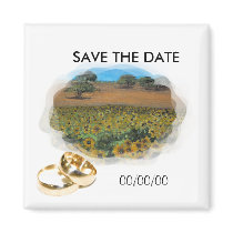 weddings fridge magnets