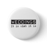 Weddings It Is buttons