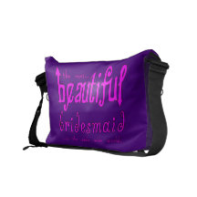 Weddings Party Favours Thanks Beautiful Bridesmaid Messenger Bags
