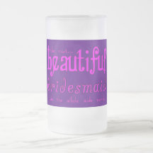 Weddings Party Favours Thanks Beautiful Bridesmaid Mugs