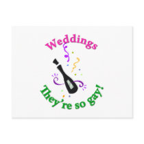 Weddings; They're So Gay!