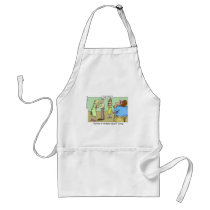 Wedgie Support Group Cartoon Gifts & Collectibles Aprons