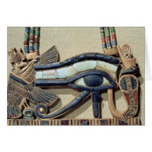 Wedjet eye pectoral greeting card