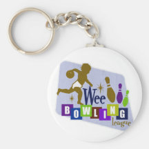 Wee Bowling League Keychain