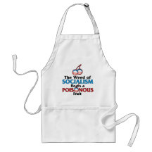 Weed of Socialistm Apron