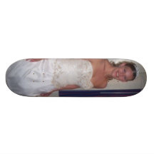 weeding skate board deck