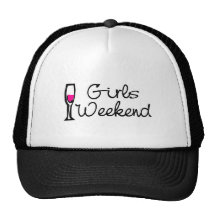 Week-end de filles (vin) casquette