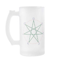 Weekday heptagram colour mugs