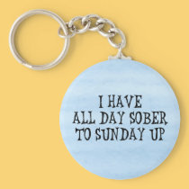 Weekend Drinking Humour keychains
