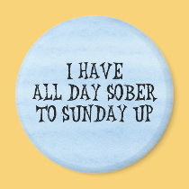 Weekend Drinking Humour magnets