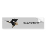 "Weekend Warrior" Bumper Sticker