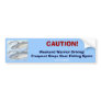 Weekend Warrior Fisherman's Fun Bumper Sticker