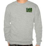 Weeping Willow in the Mist Pull Over Sweatshirt