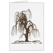 Weeping Willow Tree Cards