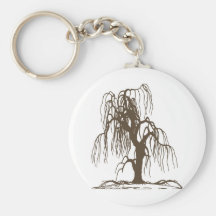 Weeping Willow Tree Keychain