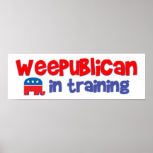 WeePublican dans la formation badine la bannière Posters